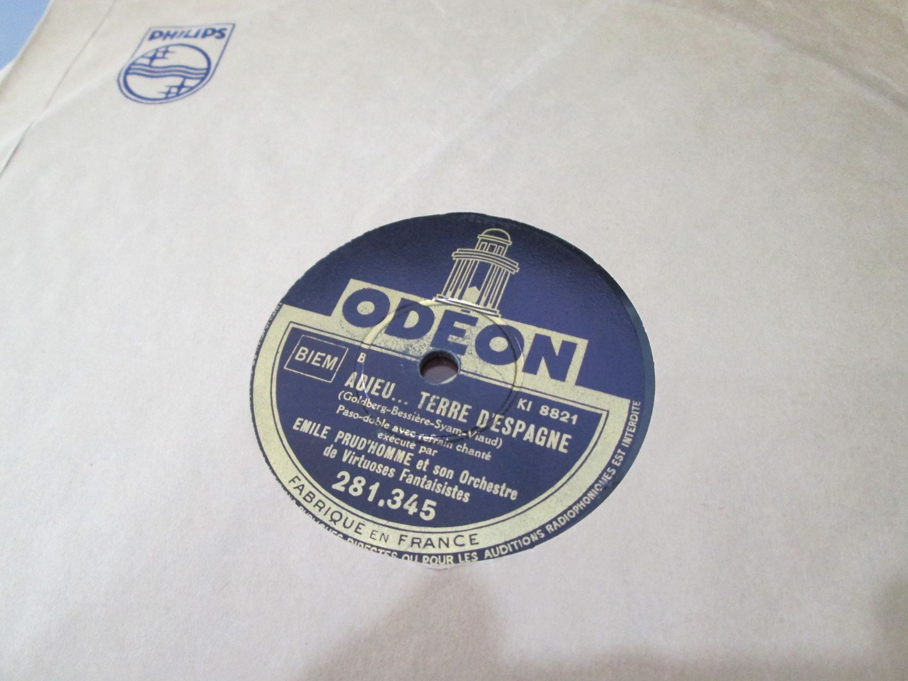 Schallplatten: DISQUES 78 TOURS – Gebraucht aus Lausanne von Leag 5