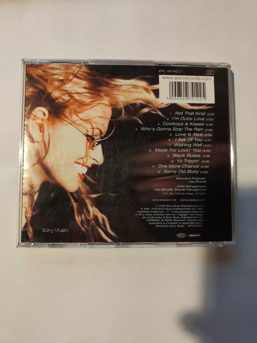 CD: CD Anastacia "not that kind" – Usato da Winterthur venduto da Heftith 1