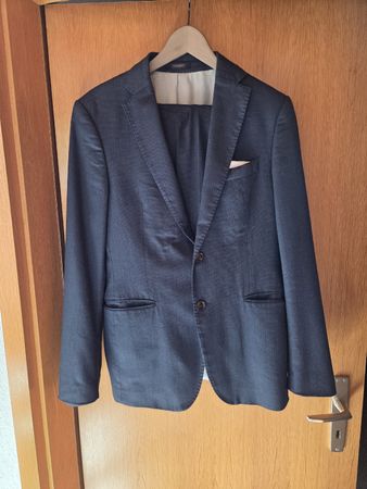 Herren Anzug Zara Man dunkelblau Grösse 42 