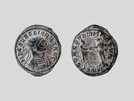 AB 1.- Aureliano 270-275 n.Chr Silber