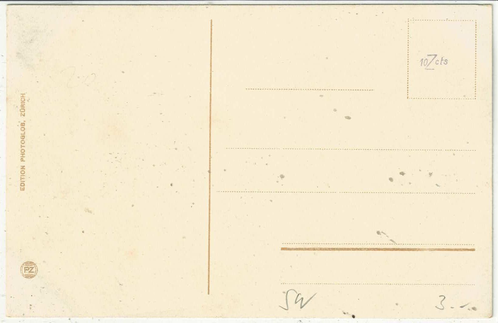 Cartoline postali: Gornergrat - Bahnhof - animee - Litho – Usato da Ettingen venduto da Kartenplanet 1