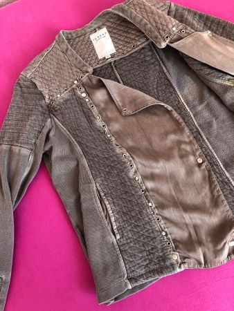 DESIGNERJACKE 10 FEET AMSTERDAM, GR. S, ERDTÖNE, SOMMER