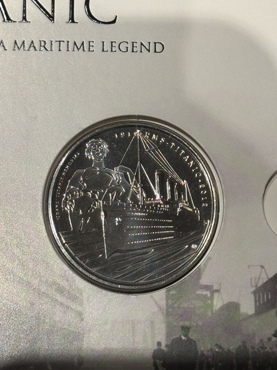 Toutes les monnaies: 2012 Coin Alderney Centenary Edition Titanic  – Neuf avec emballage d'origine à Bellikon par tomsawyer_75 1