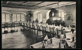 Weinfelden, Hotel Traube, Speisesaal, Be