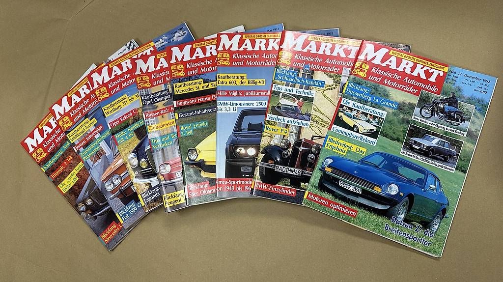 Riviste & Magazine: Sammlung Oldtimer Markt Hefte 1992 – Usato da Burgdorf venduto da NoQuestions