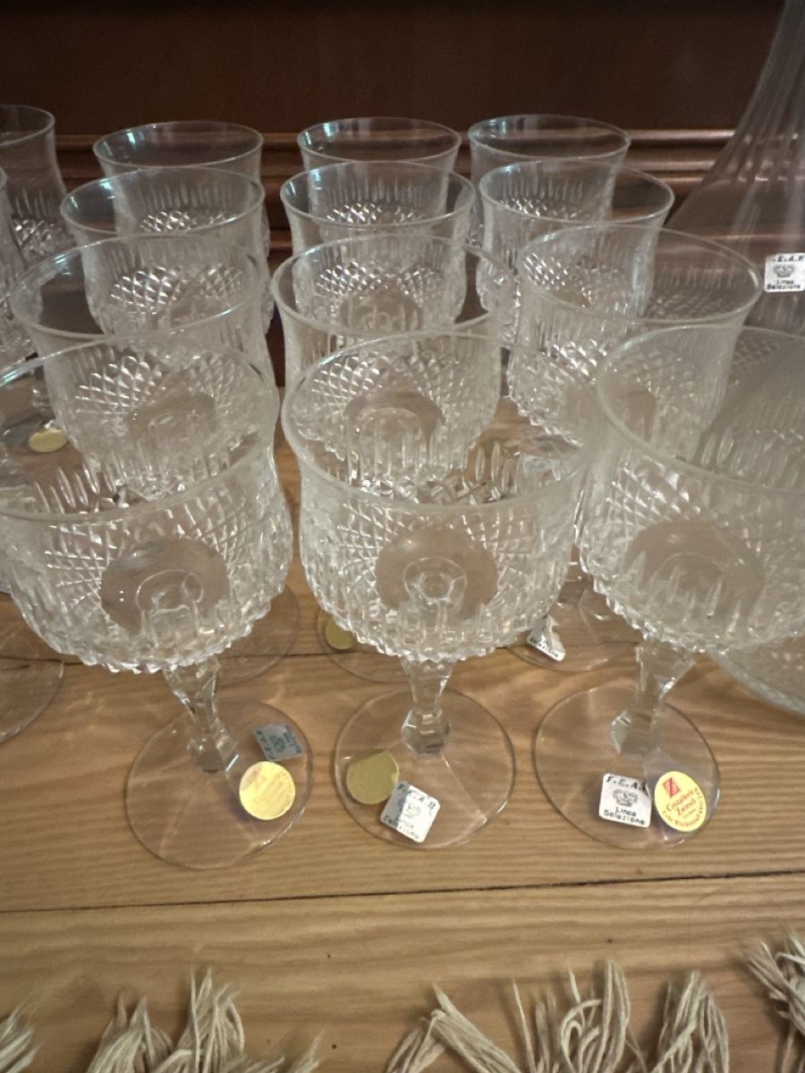 Zwiesel Bicchieri: grosses Set von Kristallgläsern – Usato da Mumpf venduto da Lily1990 4