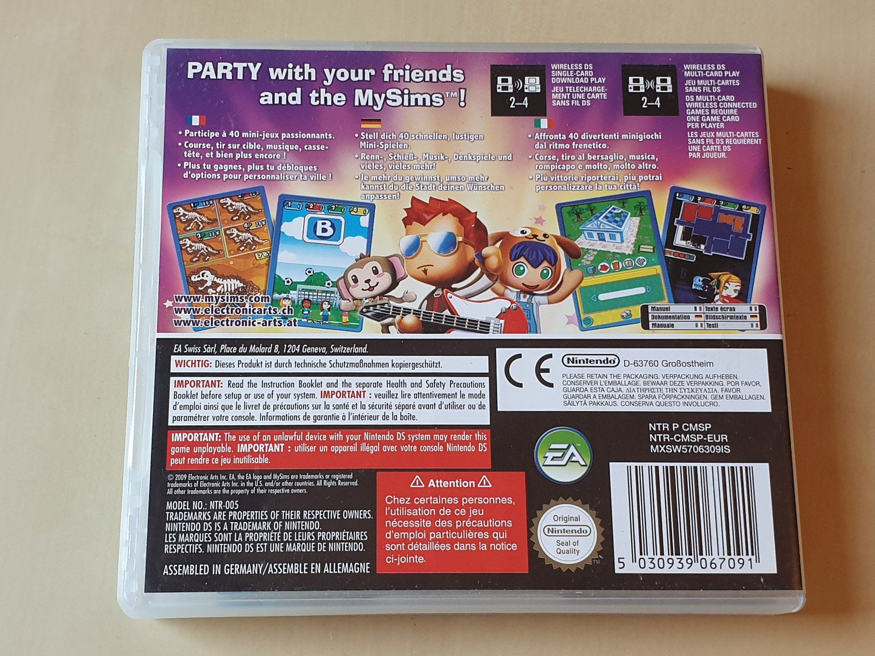 Nintendo Giochi: My Sims Party – Usato da Stansstad venduto da collectorsshop 1