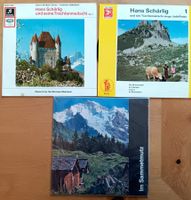 3 Schallplatten Jodel Hans Schärlig u. Trachtemeitschi