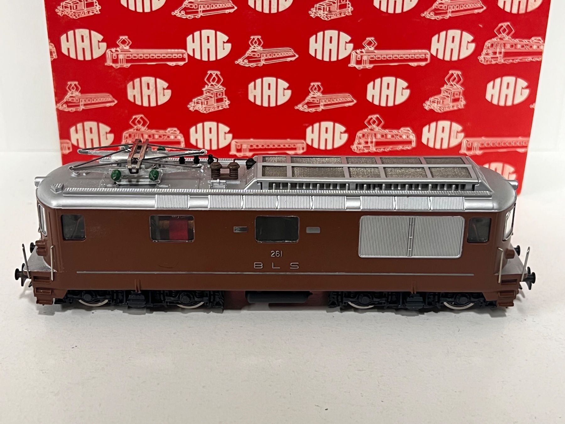 Hag Modellini di ferrovie: Hag Nr.180 Re 4/4 BLS AC Analog – Usato da Geroldswil venduto da TopTrain54 1