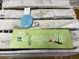Deko-Türschild aus Holz MDF, 30x10cm