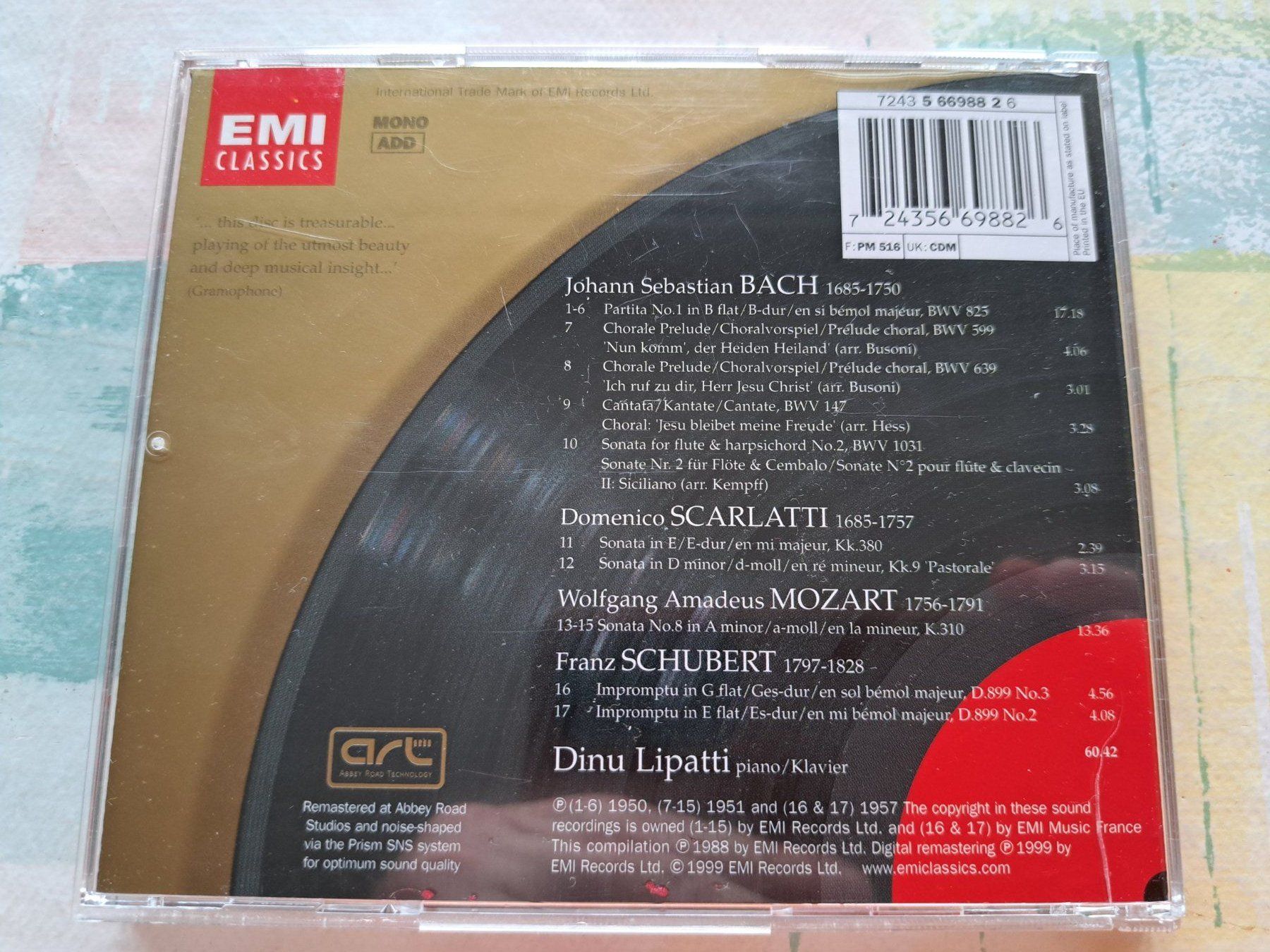 CDs: Cd Emi Classics - Dinu Lipatti  – D'occasion à Pully par bro_n52j 1