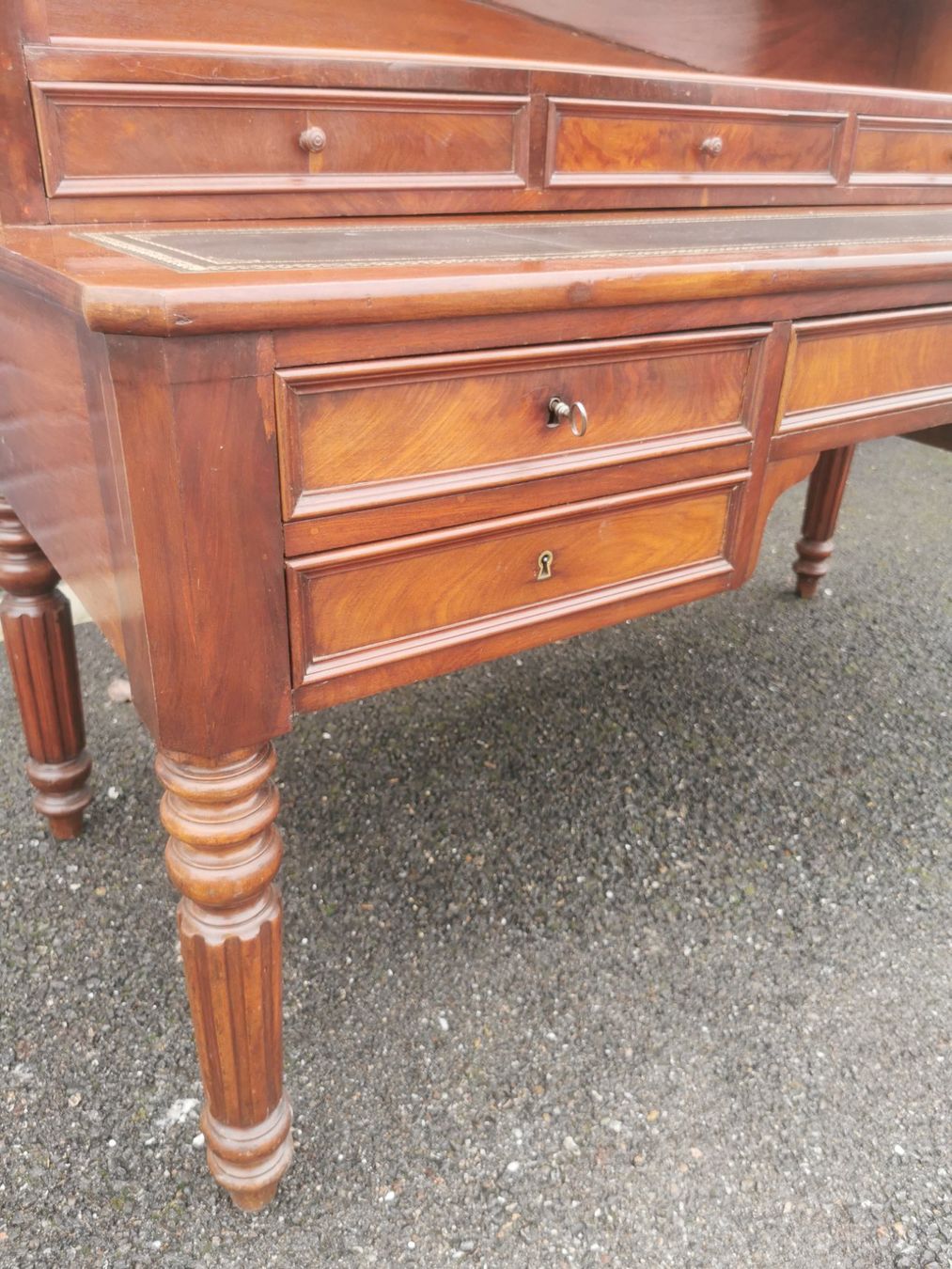 Schreibtische: Bureau à gradin époque Louis Philippe – Gebraucht aus Wittenheim von LeGrenierdeSam 5