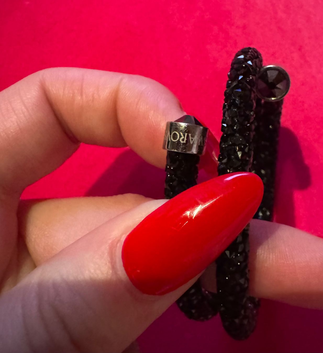Bracciali & Braccialetti: Swarovski Armreif, schwarz, neu – Nuovo (secondo la descrizione) da Volketswil venduto da Modelka 3