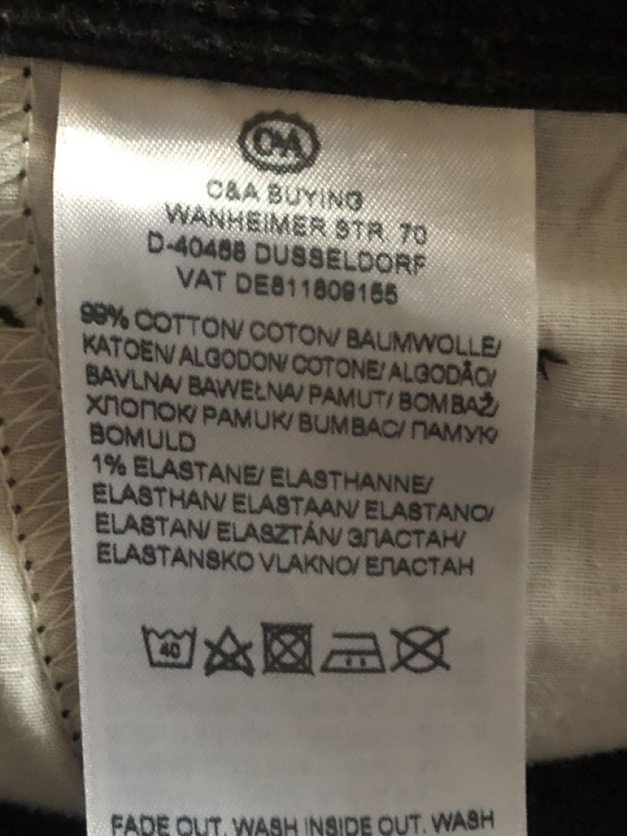 C&A Jeans: Jeans von C&A W 36 L 32 – Usato da Balsthal venduto da Katzenfan99 3