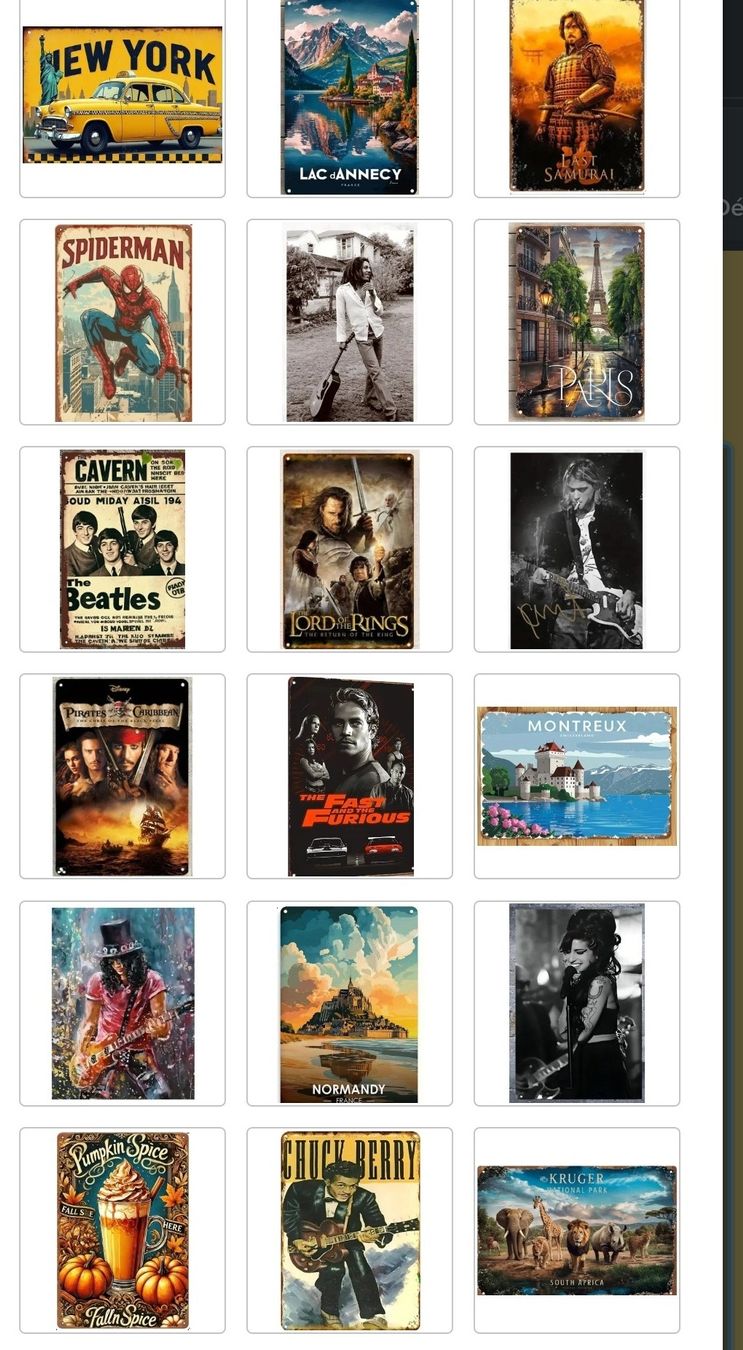 Insegne: Plaques vintage en metal – Nuovo e nell'imballaggio originale da Vernier venduto da 19pigments 6