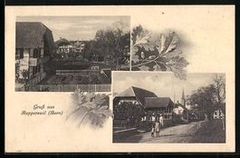 Rapperswil /Bern, Ortspartie, Strassenpa