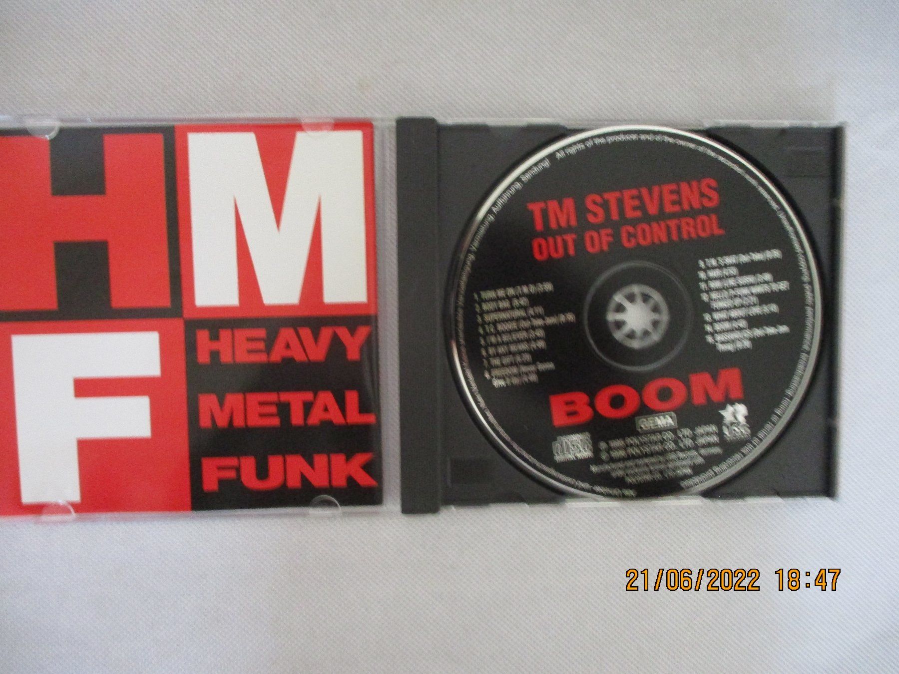 CDs: T.M. Stevens ---  Out Of Control – Gebraucht aus Liestal von Disc-Point 1