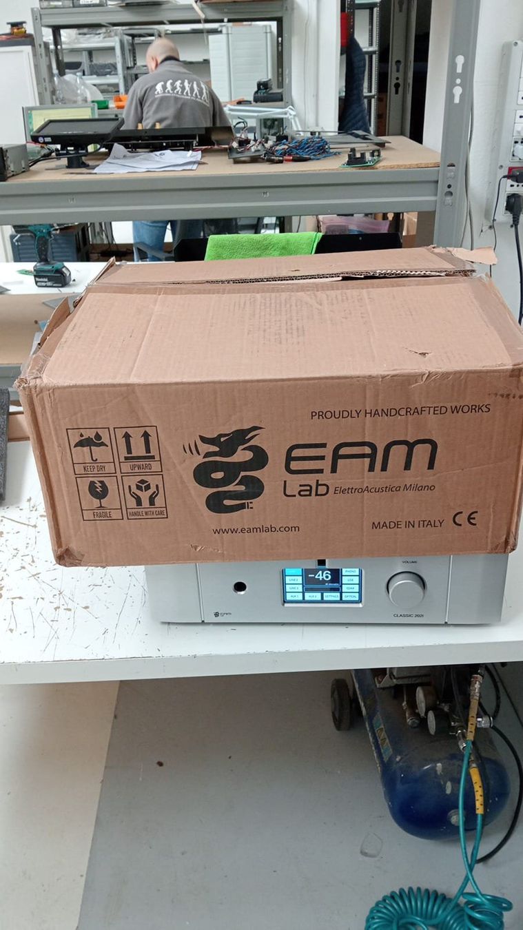 Verstärker: Ex Demo EamLab Classic 202i Integrated Dual Mono Amplifier – Neu und originalverpackt aus St-Cergue von per_6cx5 7