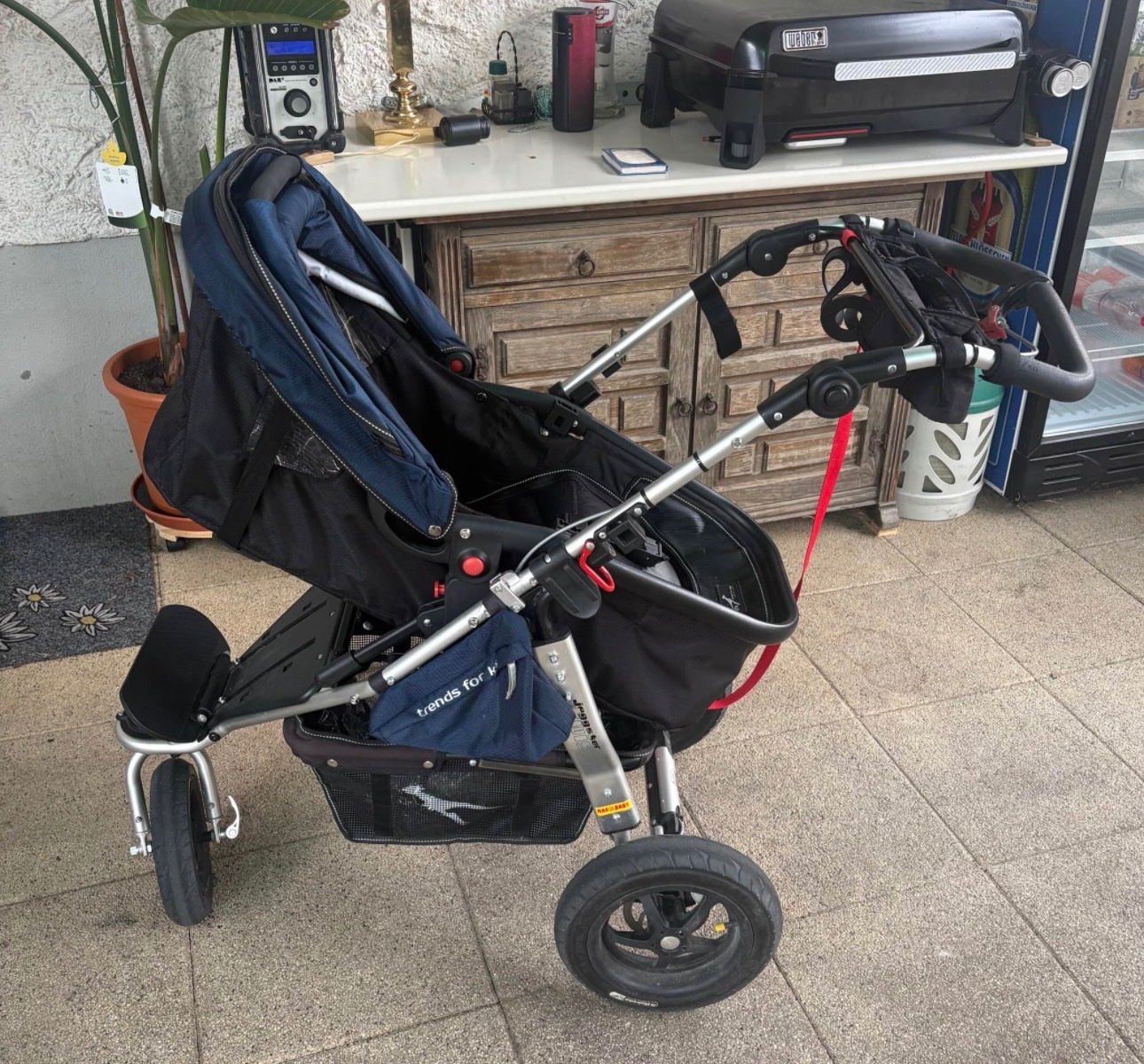 TFK Kinderwagen: Kinderwagen TFK  dunkelblau – Neu (gemäss Beschreibung) aus Tägerig von Sindy16 5