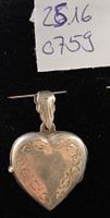 Anhänger / Amulett Herz für Fotos, 925er Silber