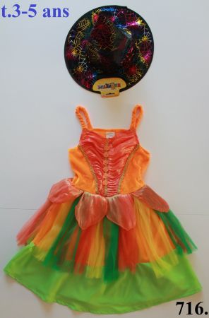Costume sorcière / Hexe t. 3 - 5 ans