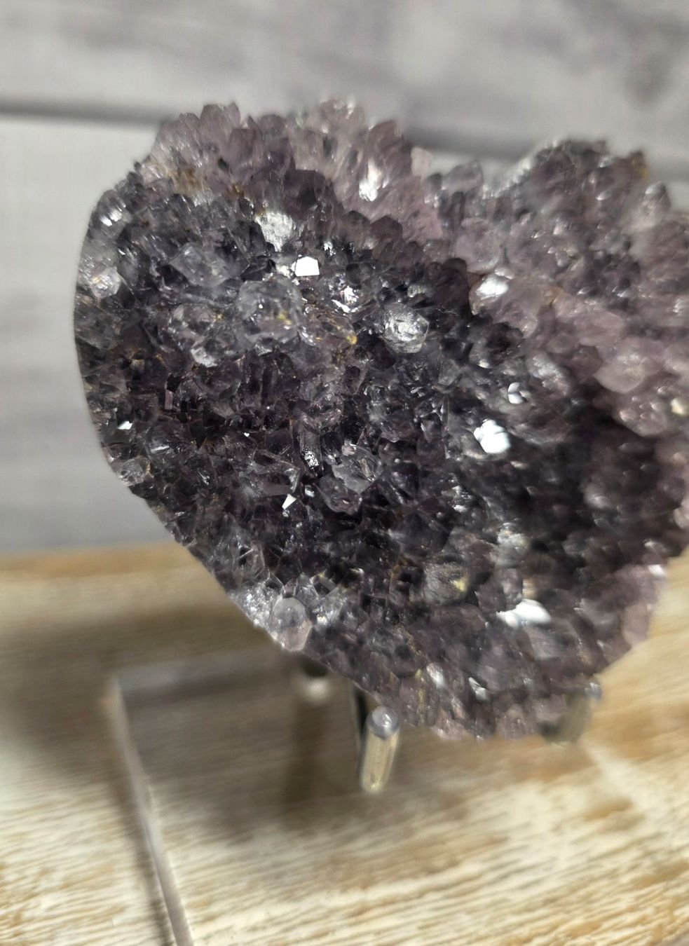 Minerali & Pietre curative: Amethyst Herz 287g – Nuovo e nell'imballaggio originale da Matzingen venduto da Shay_Crystalz 2