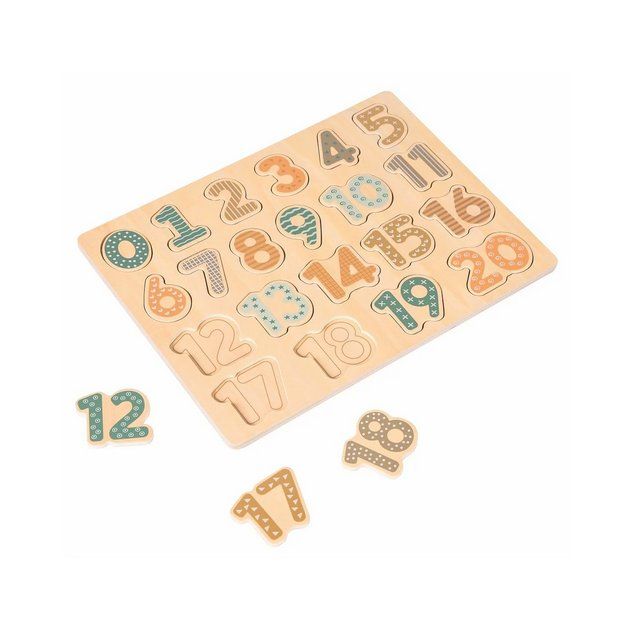 Puzzle: Holz Puzzle Zahlen – Nuovo e nell'imballaggio originale da Oensingen venduto da Liquidations-Shop