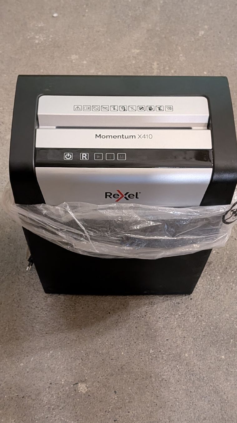 Rexel Distruggi documenti: Déchiqueteuse REXEL Momentum X410 – Usato da Lutry venduto da Tronix27
