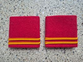 Gradabzeichen Patten Set Oberleutnant Rettungstruppen
