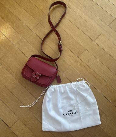 Coach Tasche: Rot Crossbody