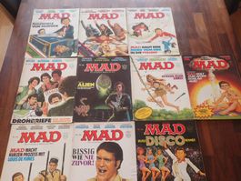 10 MAD Comic Hefte das vernünftigste Magazin mit STAR WARS