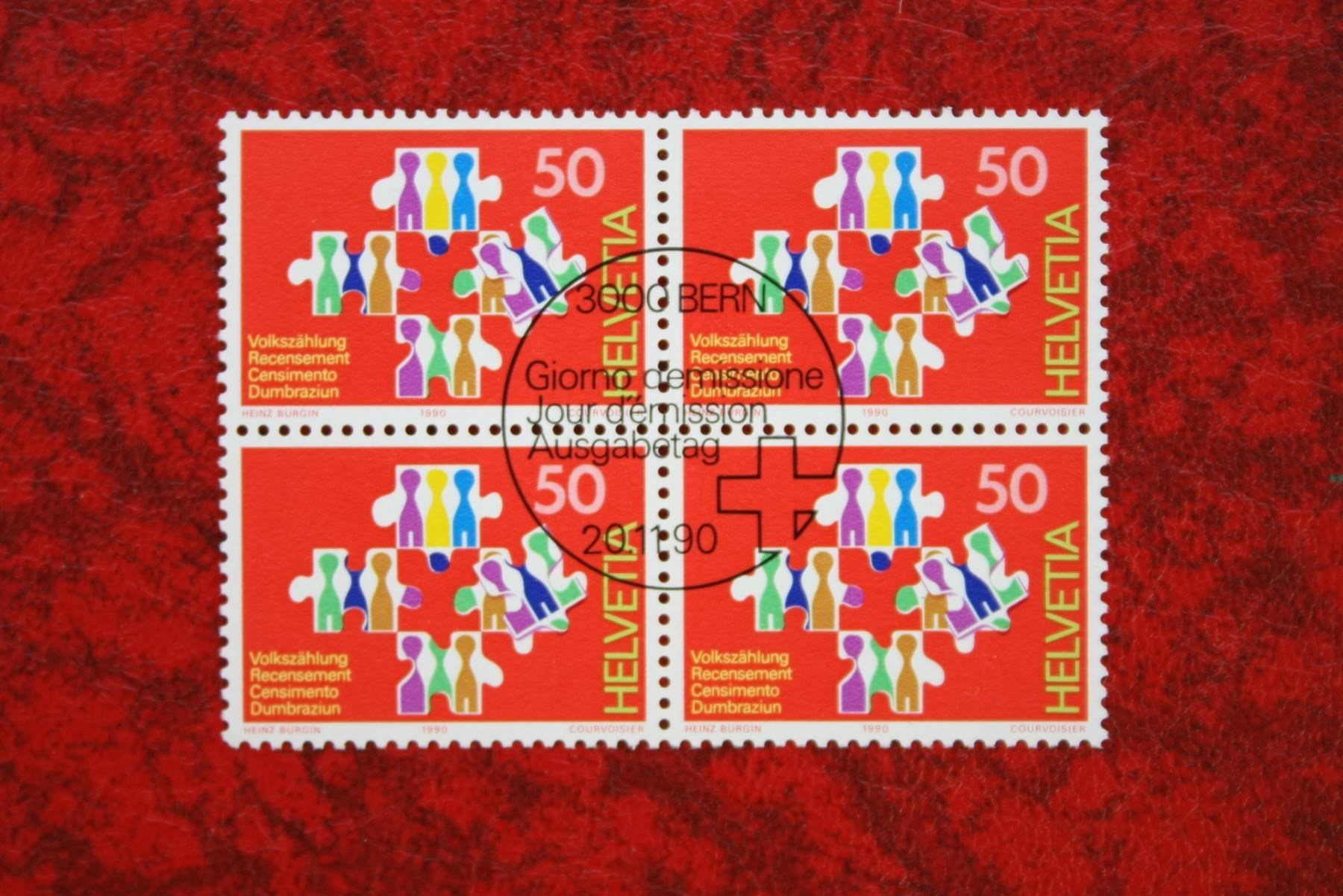 Tous les timbres: 1990: 805 Et. mit Gummi – Neuf (Voir description) à Deitingen par Lglobi