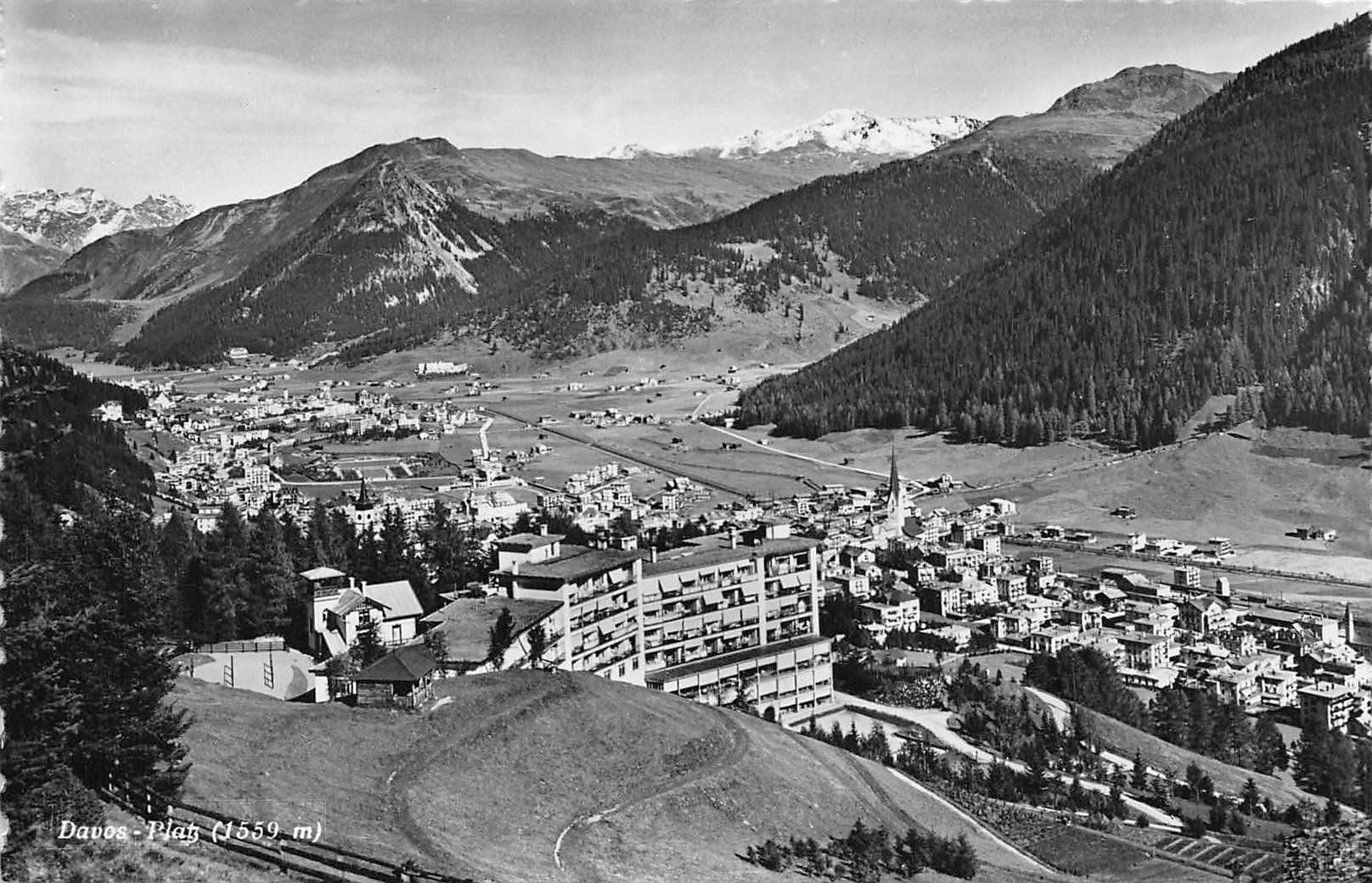 Ansichtskarten: 2x Davos – Gebraucht aus Ottikon b.Kemptth. von Neptun1974 2