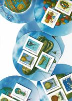 Carnet rond "le timbre fête l'air" **