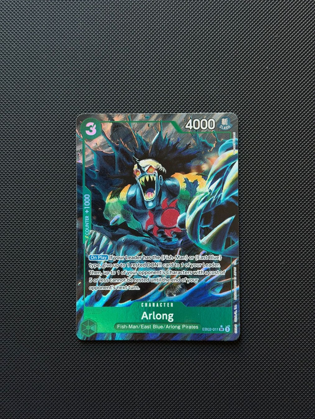 Bandai Sammelbilder & Trading cards: Arlong EB02-011 (V2) One Piece ENG – Neu (gemäss Beschreibung) aus Felsberg von michaela_773