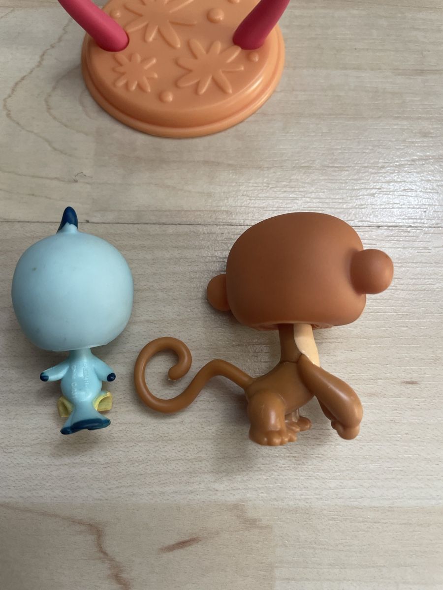 Hasbro Giocattoli: Littlest Pet Shop Monkey and Bird – Usato da Fribourg venduto da tinavon 2