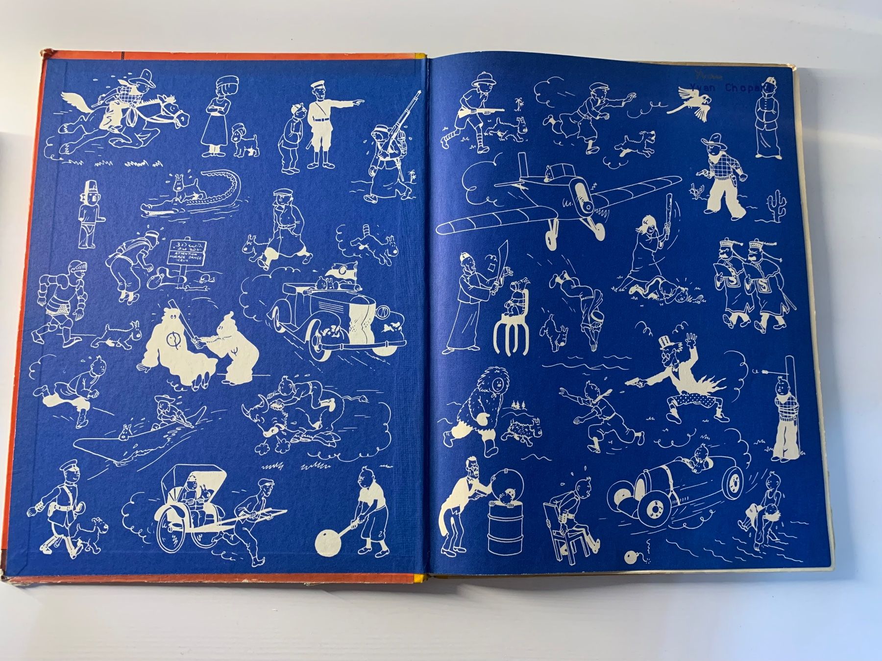 Comics: LES AVENTURES DE TINTIN -1957 – Gebraucht aus Affoltern am Albis von Sveta75 3
