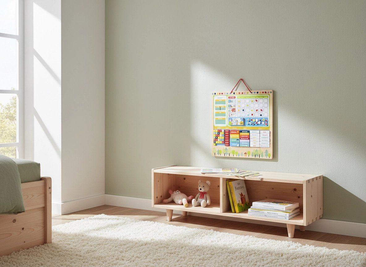 Giochi: Calendrier éducatif, magnétique en bois (Multilingues) NEUF – Nuovo e nell'imballaggio originale da Meyrin venduto da ChiaraMania 4