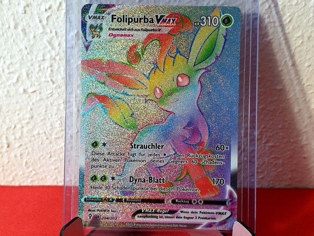 POKÉMON Sammelkarte Pokemon Tin #73 Folipurba GX
