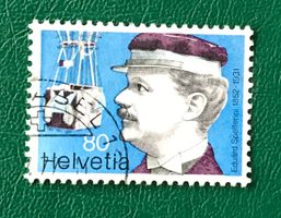 Nr.583 mit Stempel Eduard Spelterini 1977   