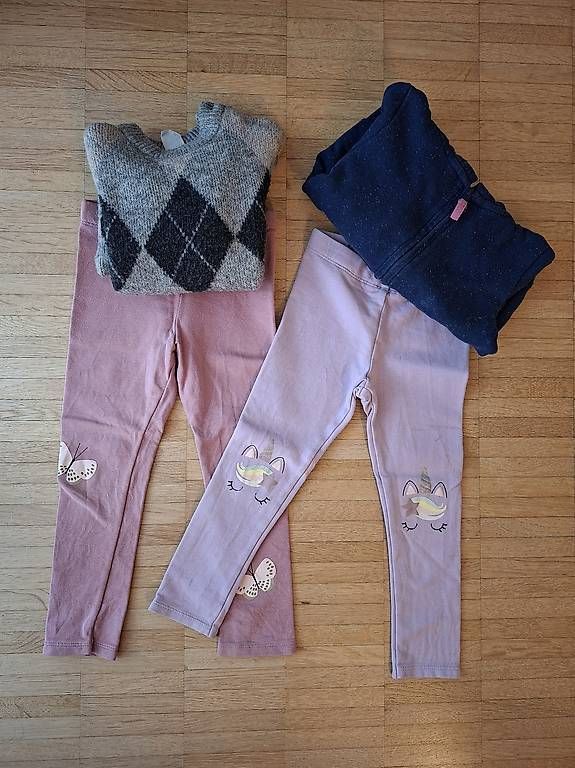 Lotti & Set di vestiti: Leggings und Pullis Gr. 98 – Usato da Brugg AG venduto da wan_9qzx