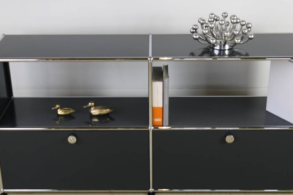 USM Scaffali: USM Sideboard Anthrazitgrau, (Nr.2), neuwertig – Usato da Meinisberg venduto da atelier_TILIJA 3