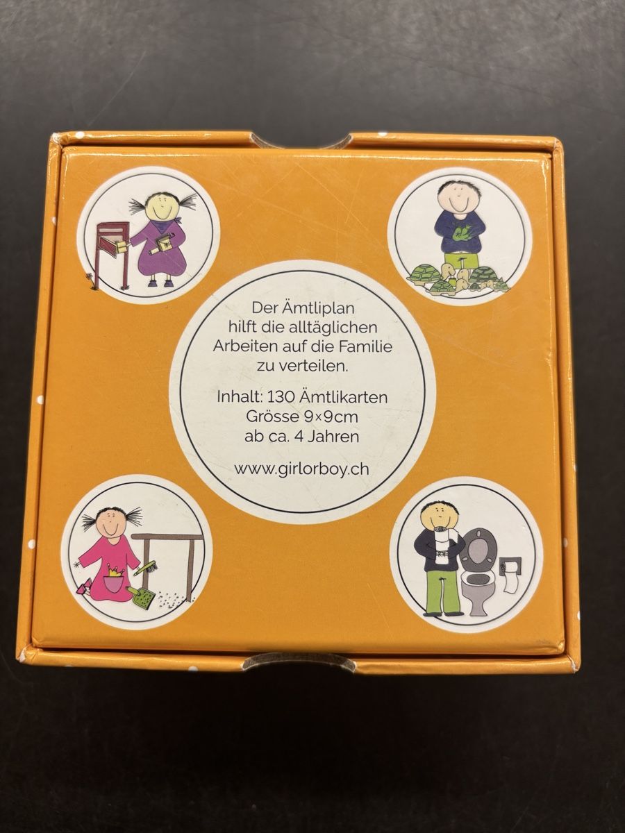 Giochi: Ämtliplan Kärtchen für Kinder – Usato da Büren an der Aare venduto da Nikito2001 2