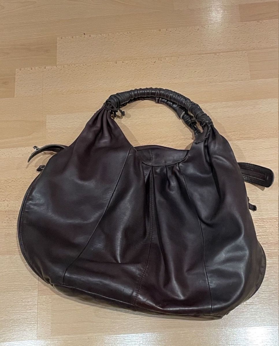 Borse da donna: Damen Handtasche Leder braun gebraucht – Usato da Ostermundigen venduto da infernum
