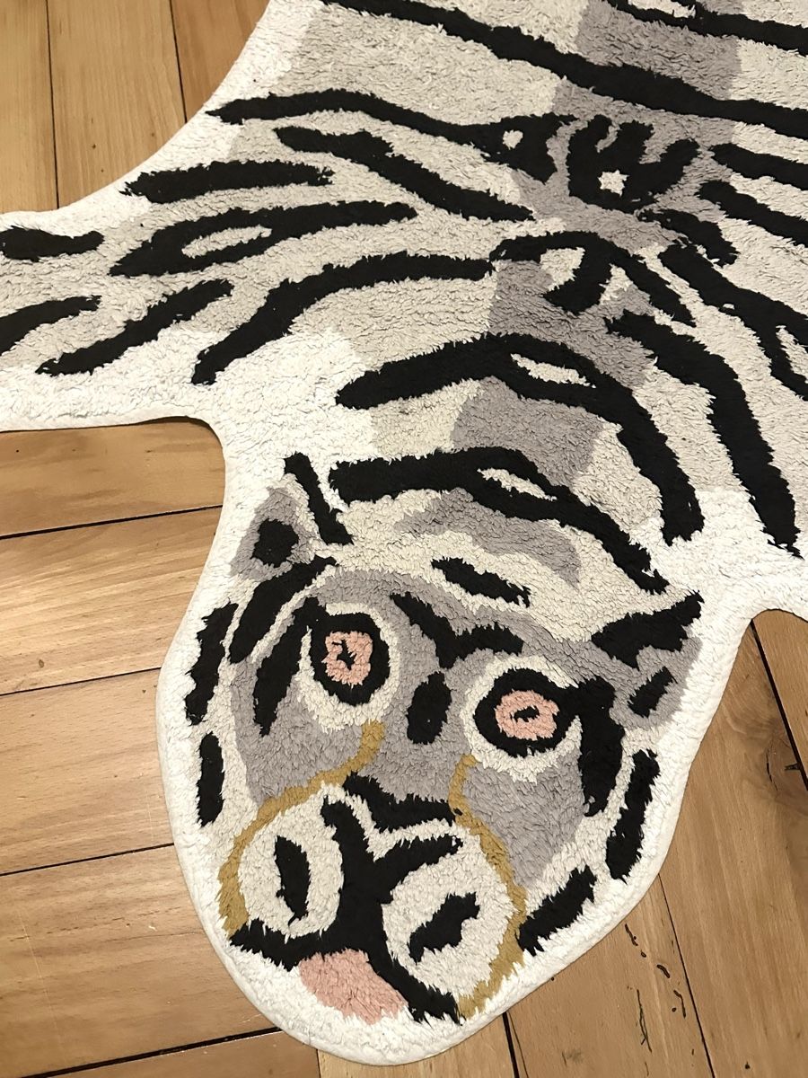 Tappeti: Weicher Tiger-Teppich Baumwolle (90x150) – Usato da Altdorf UR venduto da StayClassy 2