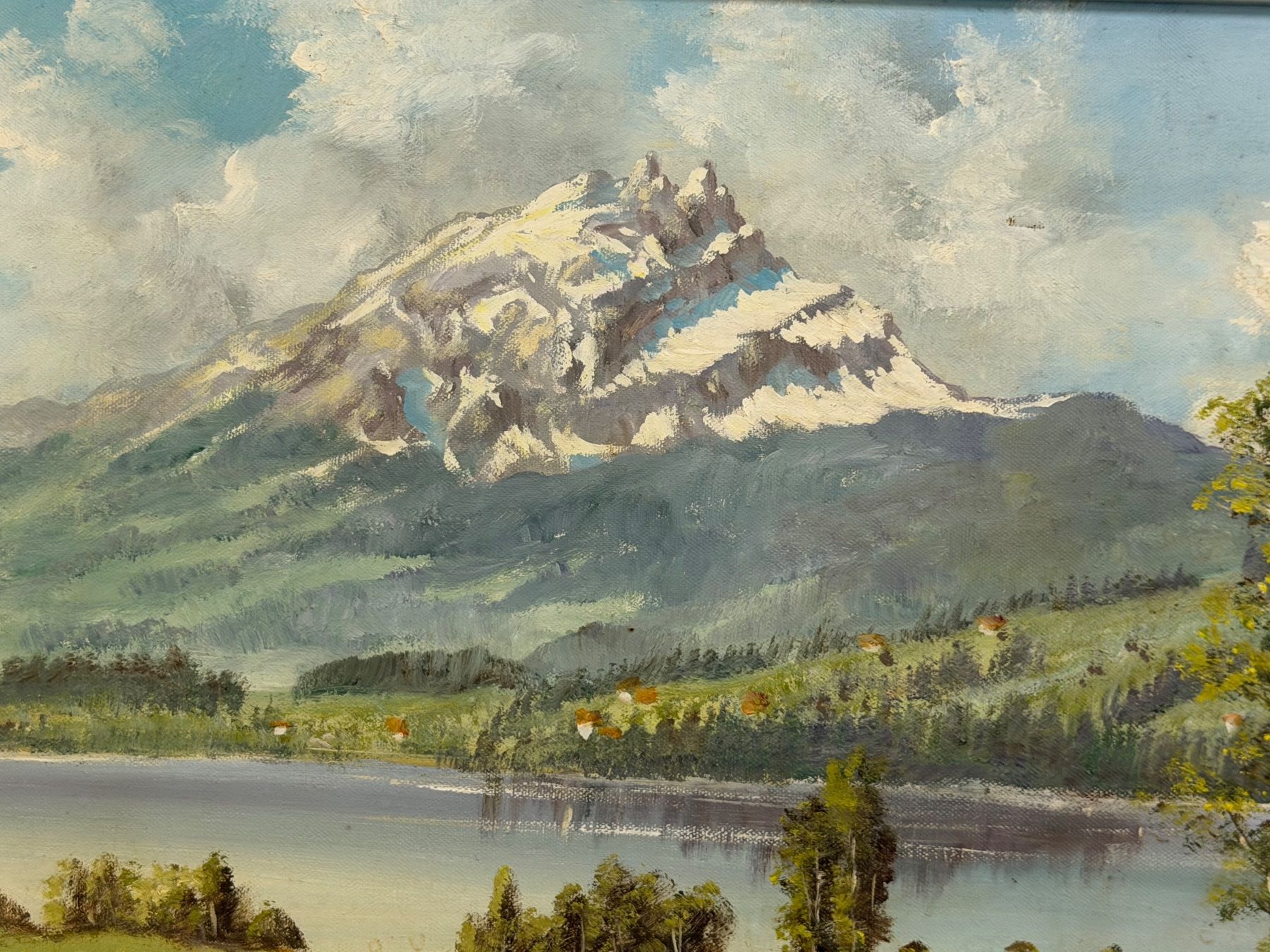 Gemälde: M. Weber - Original Gemälde – Gebraucht aus Basel von PAUL_ART 2