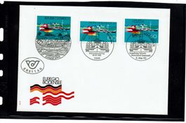 Sonderbriefmarken FDC Euregio Bodensee 5.Mai 1993