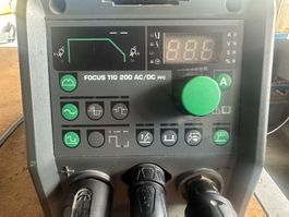 Miggatronic Focus TIG 200 AC/DC Schweissgerät gebraucht.