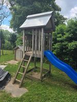 Spielturm mit Rutsche 228cm lang