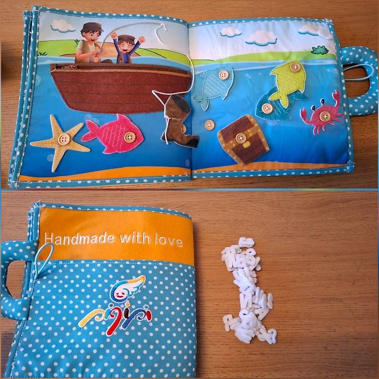 Giocattoli: Piqipi Quiet Book Boy Edition – Usato da Orpund venduto da tosa_stu 3